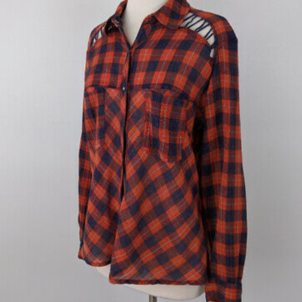 Free People red flannel